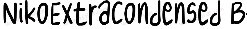 NikoExtraCondensed B字体转换